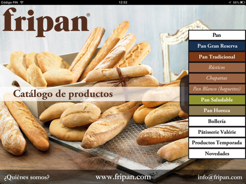 Screenshot #6 pour Catálogo Fripan