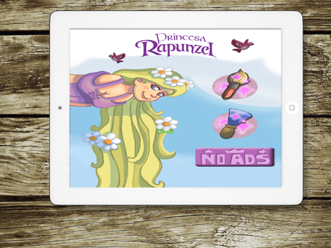 Screenshot #4 pour peindre et découvrir la princesse Raiponce - filles coloration jeu Rapunzel