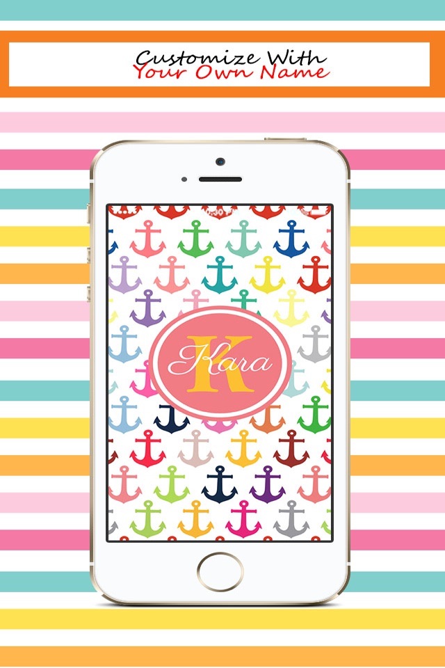 Designer Monogram Lite - Beautiful Custom Theme Wallpaper & Background Maker screenshot 2