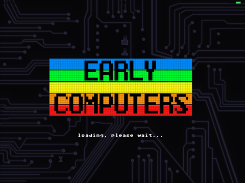 Screenshot #4 pour Early Computers – 8 bit Vintage Text Editor & Old Keyboard for Retro ASCII Art Graphics