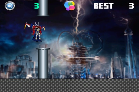Metallic Mech Maze - Iron Robot Jumping Survival Game Free screenshot 2