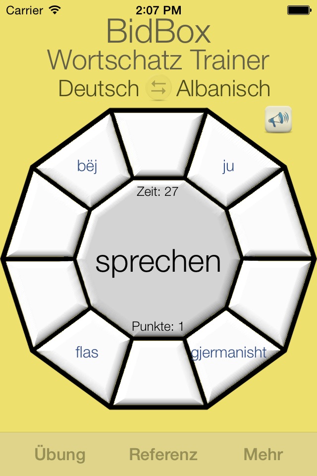 Vocabulary Trainer: Deutsch - Albanisch screenshot 3
