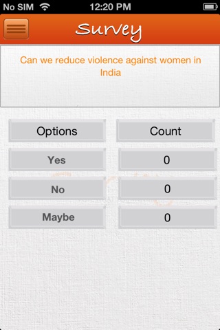 Survey iApp screenshot 4