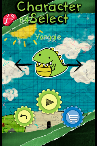 Doodle Dino - Racing to the Kingdom - Free Mobile Edition screenshot 2