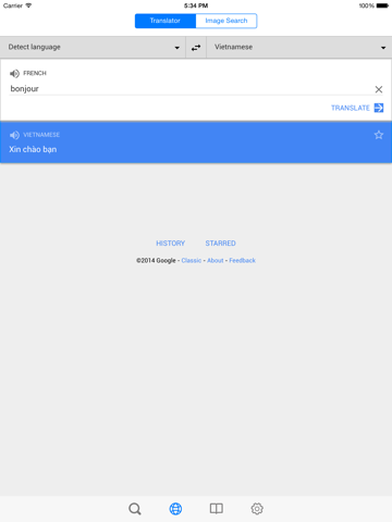 Screenshot #6 pour Từ điển Pháp Việt, Việt Pháp, Pháp Anh, Anh Pháp - French Vietnamese English Dictionary
