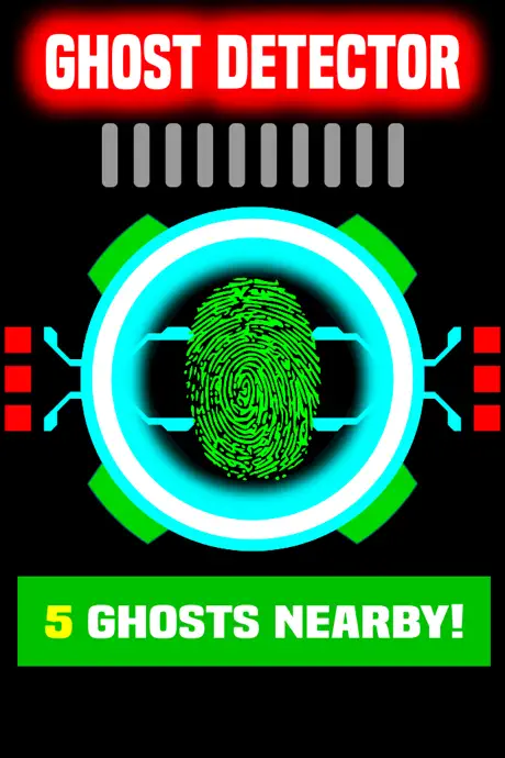 Ghost Detector - Find Ghosts Fingerprint Scanner Pro HD +