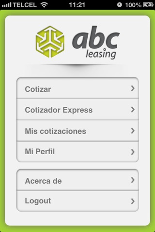 Cotizador ABC Leasing screenshot 2