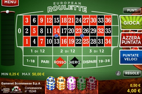 Gamenet Roulette screenshot 2
