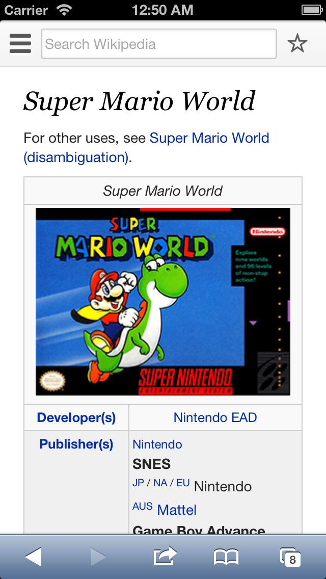 SNES Console & Games Wiki screenshot 5