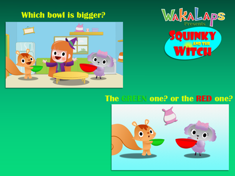 Waka: Squinky & the Witch - Interactive Animated Story for Kids to learn Colour, Shapes and Sizes screenshot 2