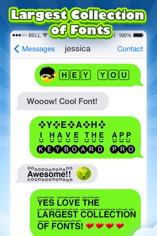 Keyboard Pro - 3D Animated Emoji and Cool Fonts screenshot 4