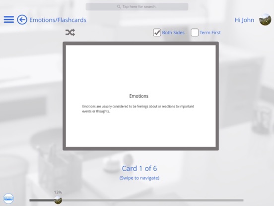 Depression and Psychology by GoLearningBus iPad screenshot 4 - Reference app