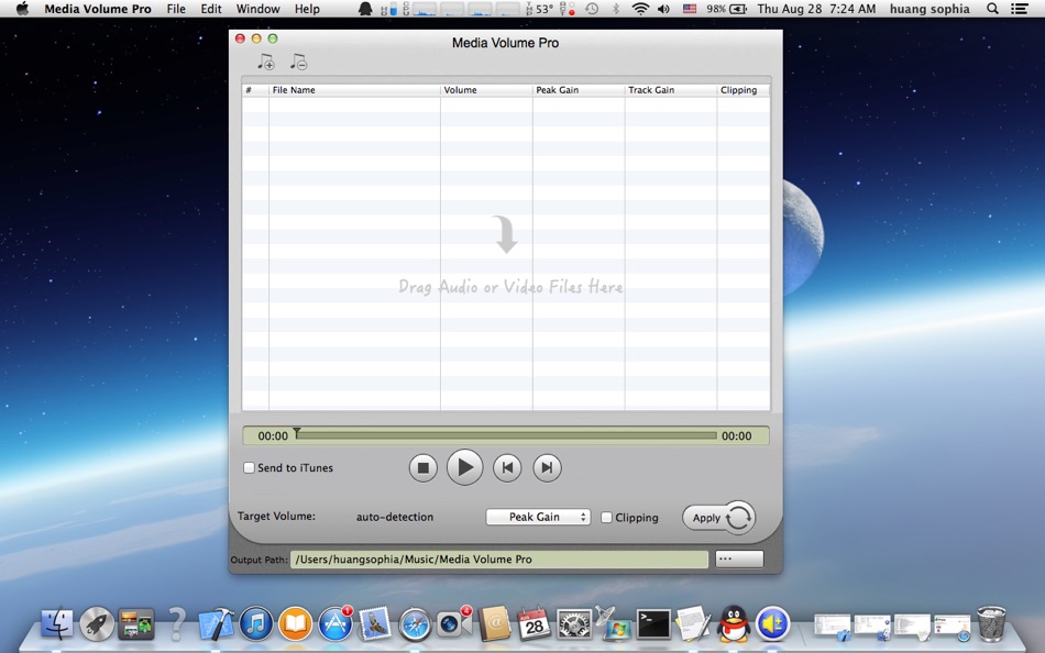 #1. Media Volume Pro (macOS) Podle: 华芳 刘
