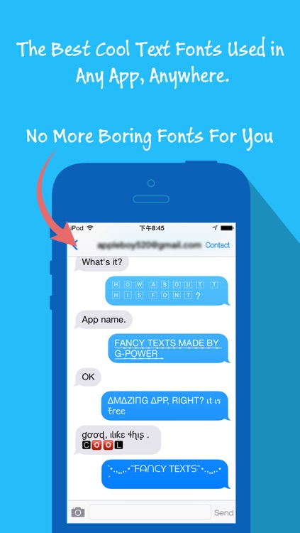 Fancy Texts Keyboard for iOS 8 - Cool Font, Funny Text & Fantastic Emoji Fonts for Instagram Comments