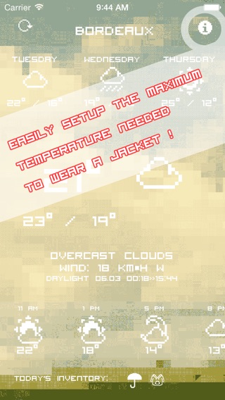 Pixel Weather - My Forecast report and conditions for local weathercastのおすすめ画像2