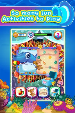 Game screenshot My Pet Fish - baby tom paradise talking cheating kids games! hack