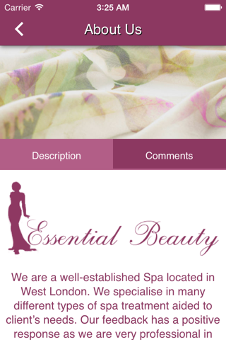 Essential Beauty Spa screenshot 3