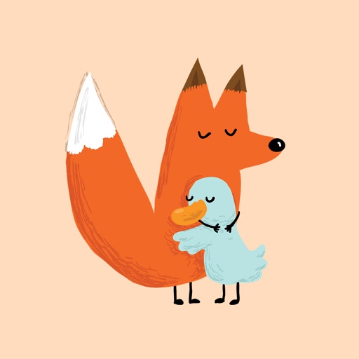 Fox &  Duck by The Catbears Icon