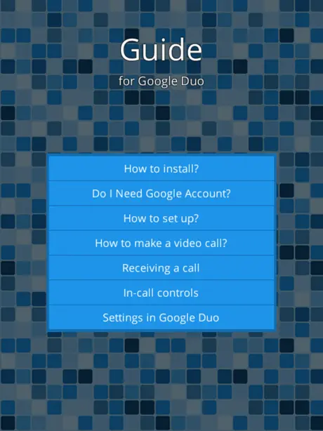 Guide for Google Duo