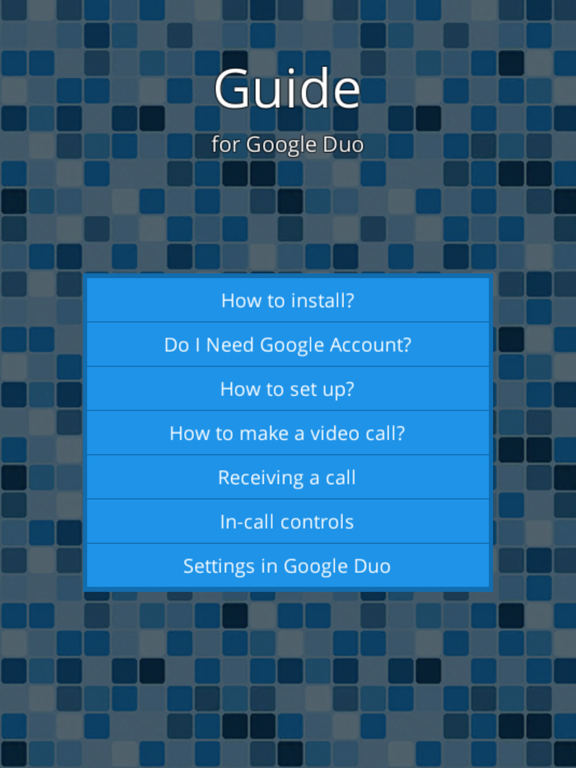 Screenshot #5 pour Guide for Google Duo