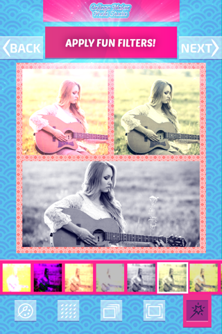 Collage Maker Photo Studio with Grid Layouts - Add cool Filters and Retouch Pics screenshot 3