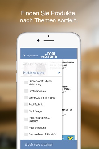 Pool und Sauna - Marktübersichten, Firmen und Produkte screenshot 2