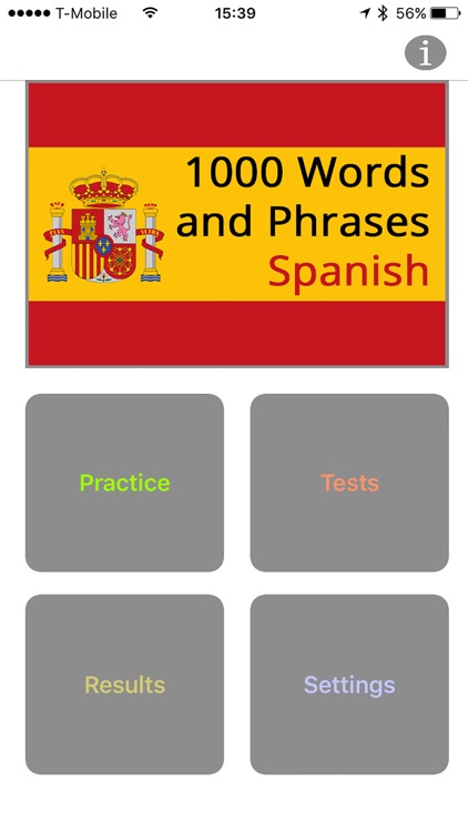 1000 Words and Phrases - Spanish screenshot-0