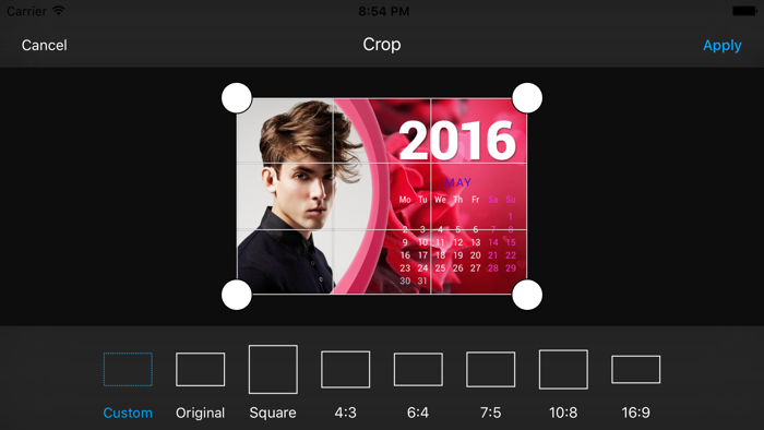 2016 Calendar Frames