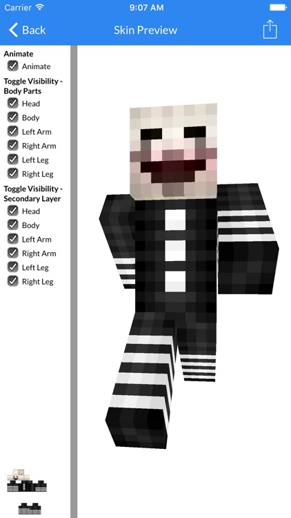 Skins for FNAF Edition - Best FNAF Skins available For Minecraft PE