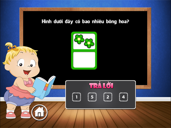 Screenshot #4 pour Cùng Bé Học Số - Bé Học Đếm