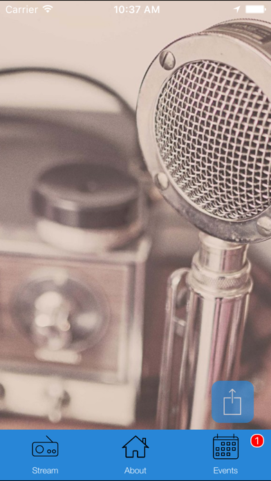 Screenshot #1 pour CAJUN Music Radio