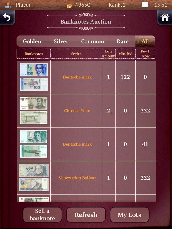 Screenshot #6 pour Banknotes Collector