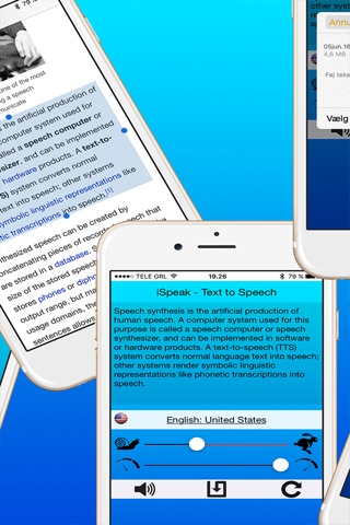 iSpeak - Text to Speech screenshot 3