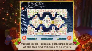 Mahjong Christmas 2 Free screenshot #4 for iPhone