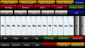 Arabic Organ screenshot