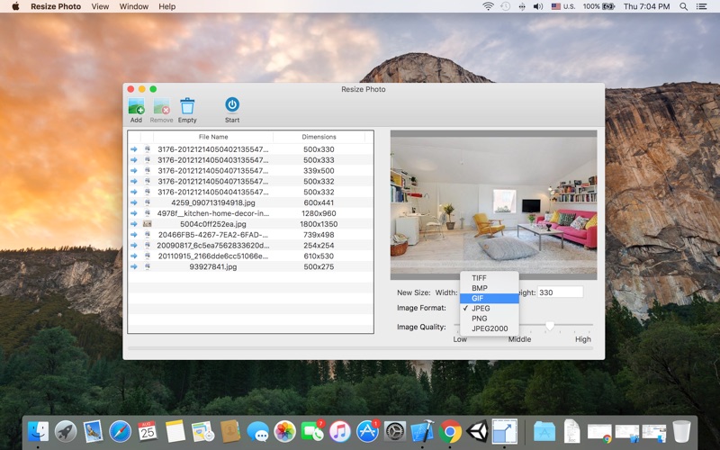 Screenshot #2 pour Resize Photo