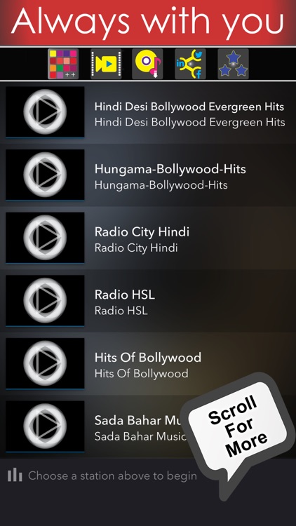 Bollywood Music Hits - Stream Bollywood , Tamil , Desi & Indian Punjaby music songs from India live radio stations