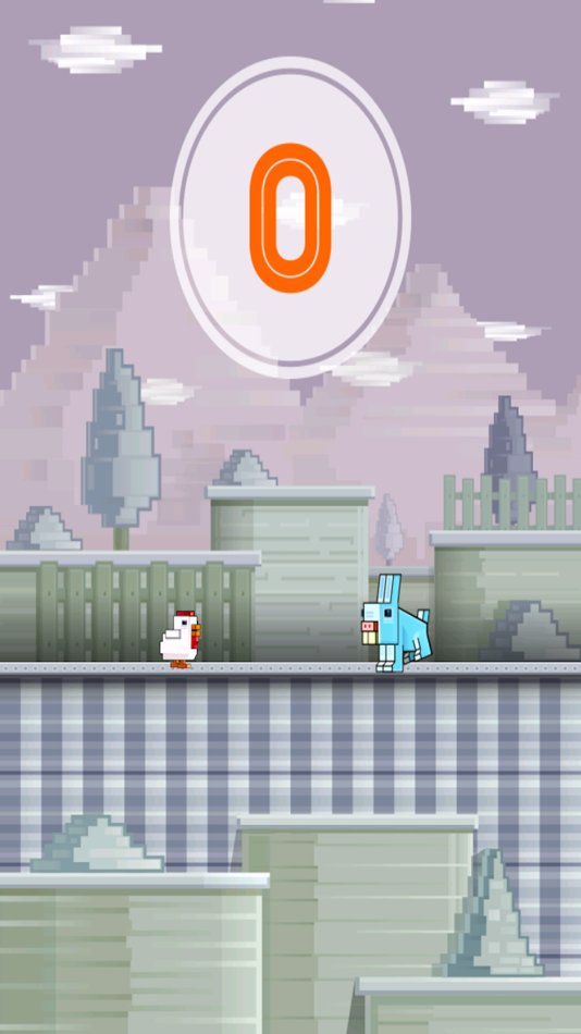 #1. Crossy Pixel Run (iOS) 由: Makeover Mania Story Games