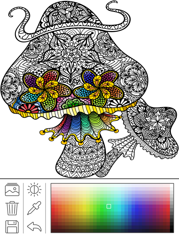 Screenshot #6 pour Mindfulness coloring - Anti-stress art therapy for adults (Book 3)