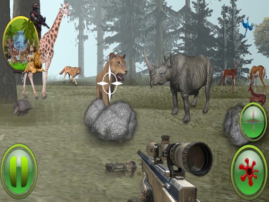 Screenshot #4 pour Jungle Animals Attack