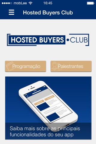 Screenshot of Hosted Buyers Club