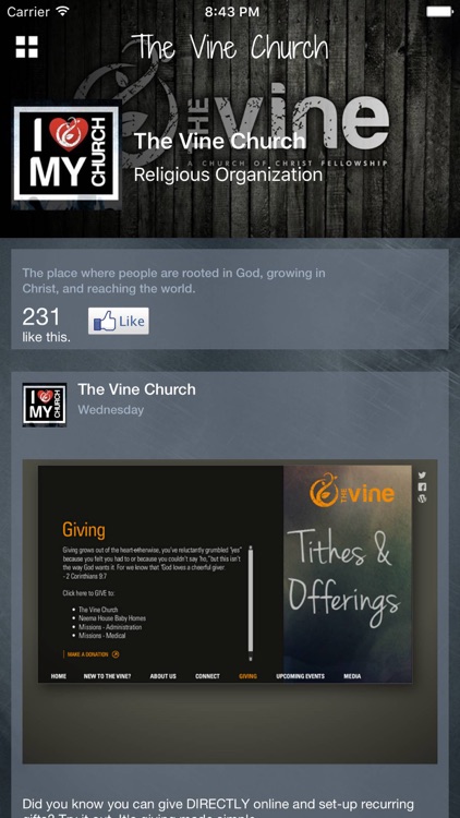 The Vine Church - TX