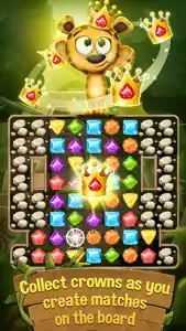 Diamonds and Jewels Match 3 Game - Matching Quest screenshot #3 for iPhone