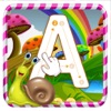 Icon ABC Alphabet Tracing Coloring Educational Learning Game for kids