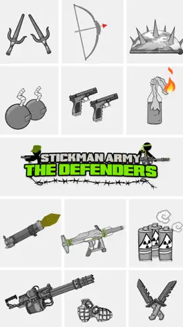 Game screenshot Stickman Defense War apk