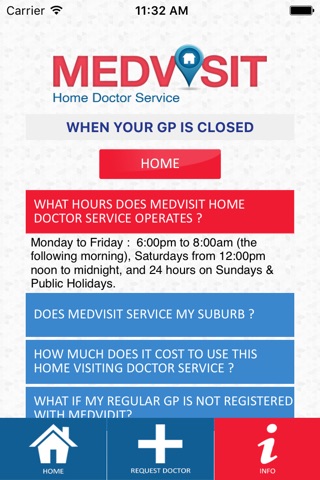 Medvisit Home Doctor Service screenshot 4