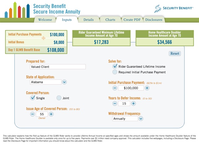 secure income annuity calculator on the app store annuity calculator