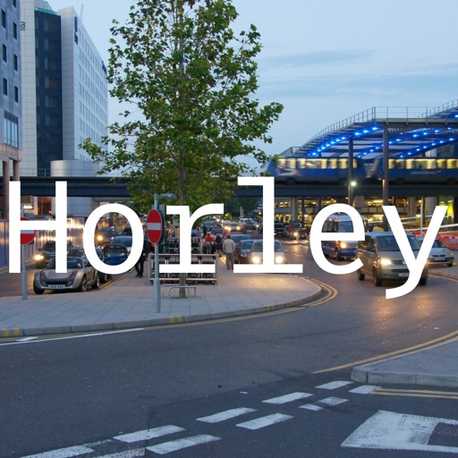 hiHorley: offline map of Horley icon