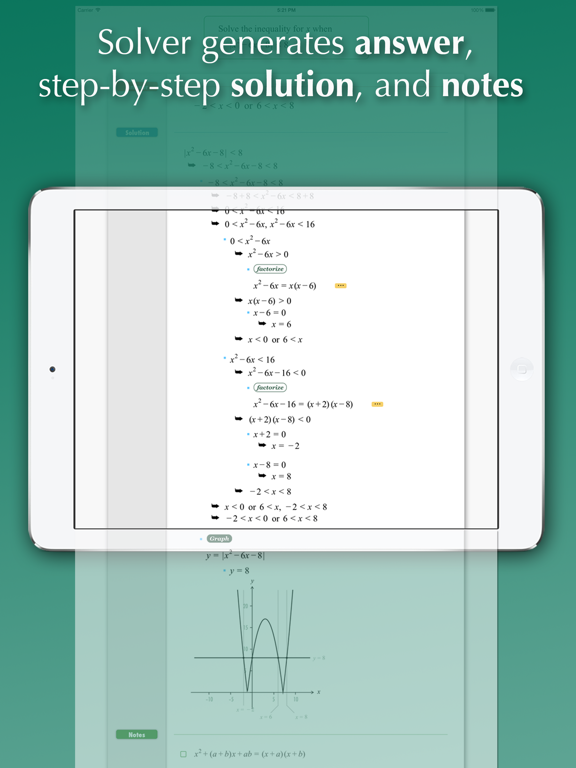 Screenshot #6 pour FX Algebra Solver
