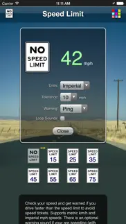 speed limit app iphone screenshot 4